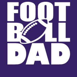 Football Dad 495 Design