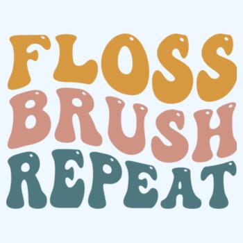 Floss Brush Repeat Design