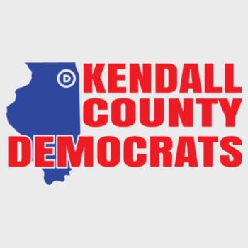 Illinois Kendall County Democrat Design